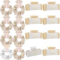 Vista 32 de Juego de 8 pinzas cuadradas de 4.1 pulgadas para dama de honor, regalo de despedida de soltera, regalo de despedida de soltera, regalos de fiesta