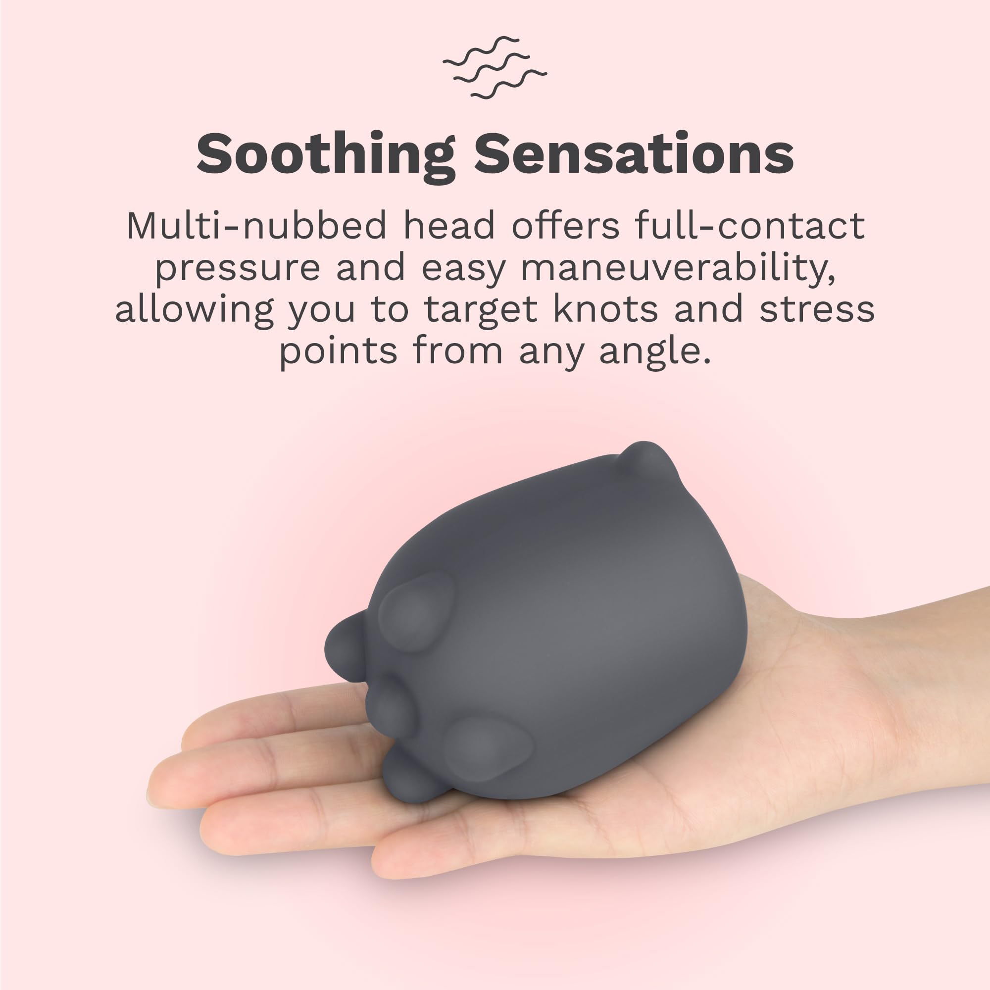 Le Wand Shiatsu Deep Tissue Kits de massage Gris Taille unique