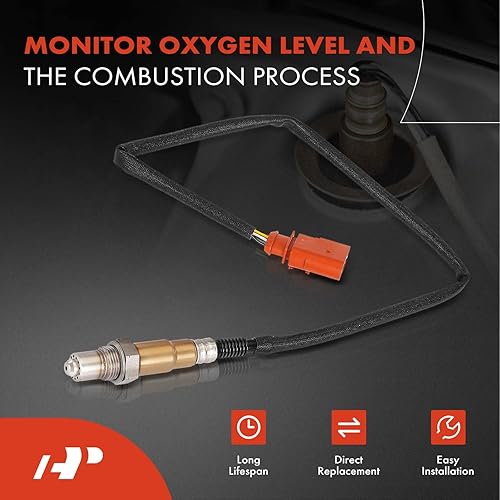 Miniatura 2 de A-Premium Sensor de oxígeno O2 compatible con Volkswagen Jetta 2015-2018, Beetle, Passat y Audi A8 Quattro 2011-2014, Upstream, Replace# 079906262R,