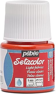 طلاء قماش سيتاكولور فاتح من بيبيو، 45 مل،برتقالي زاهي، 329101