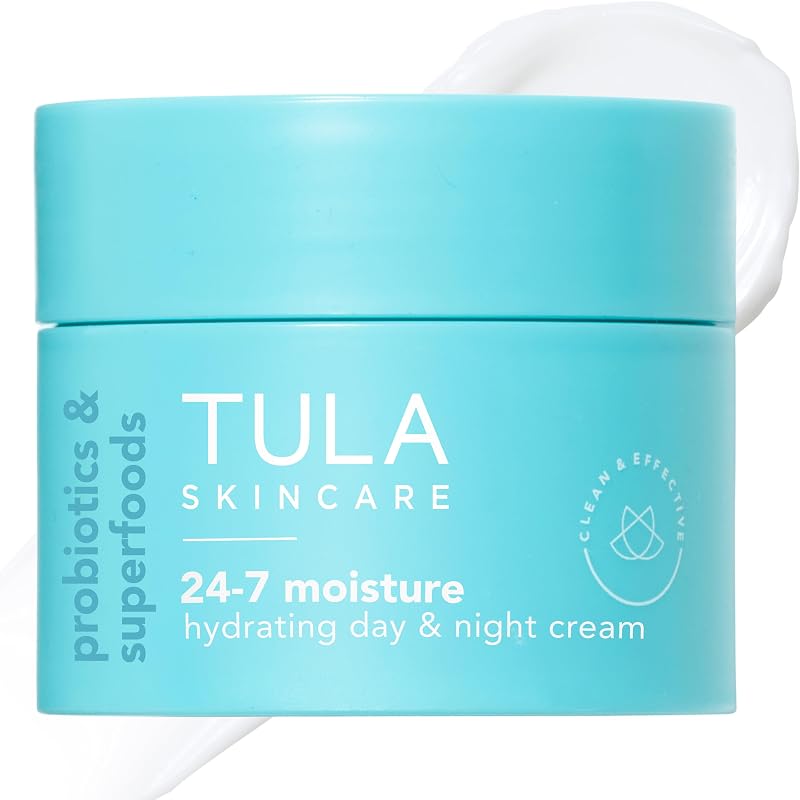 TULA Creme Hidratante Facial para Dia e Noite 24-7, 14 g