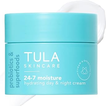 TULA Skin Care 24-7 Moisture Hydrating Day and Night - Ultra Nourishing Moisturizer for Face, Soothes Skin, Maintain Skin Balance & Improve Skin Smoothness