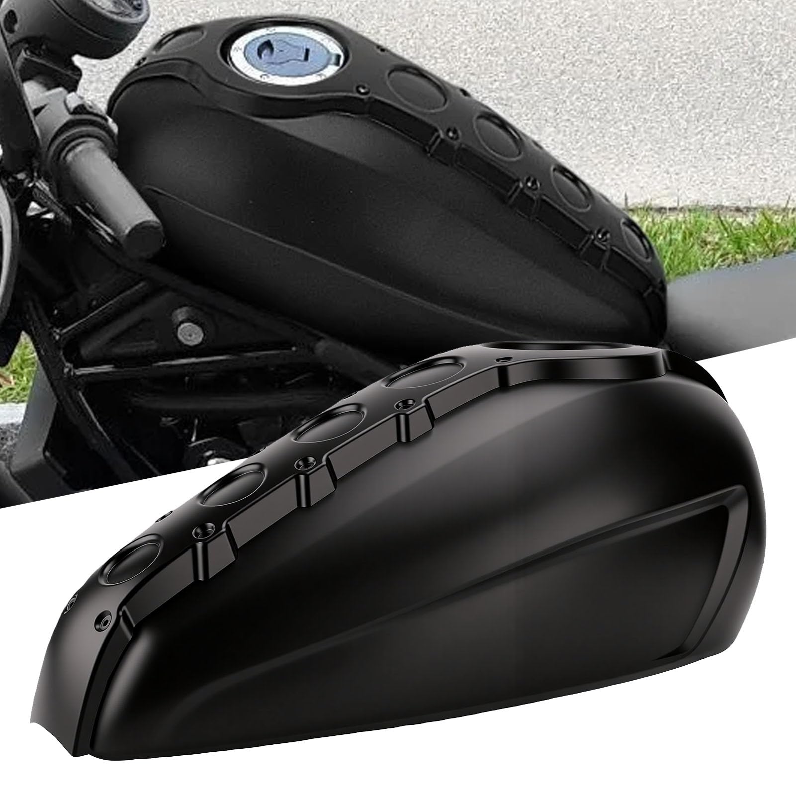 Luocute Pokrywa Zbiornika Paliwa Motocykla dla CM300 CMX300 2017-2023