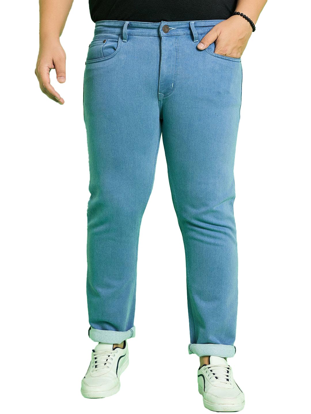 Bigbanana Men's Plus Size Solid Blue Jeans - Review, Price and Buying Guide