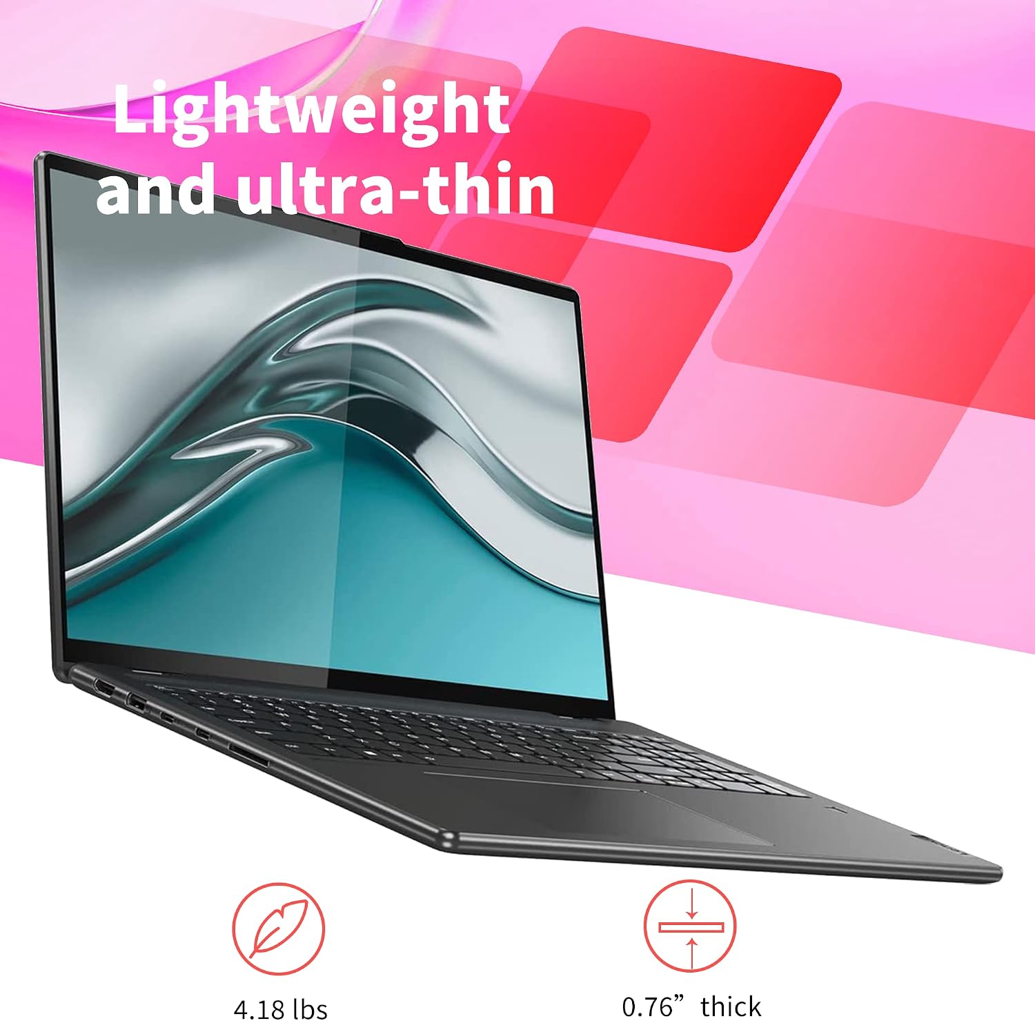 Lenovo Yoga 7i 2-in-1 16インチ タッチスクリーン ノートパソコン