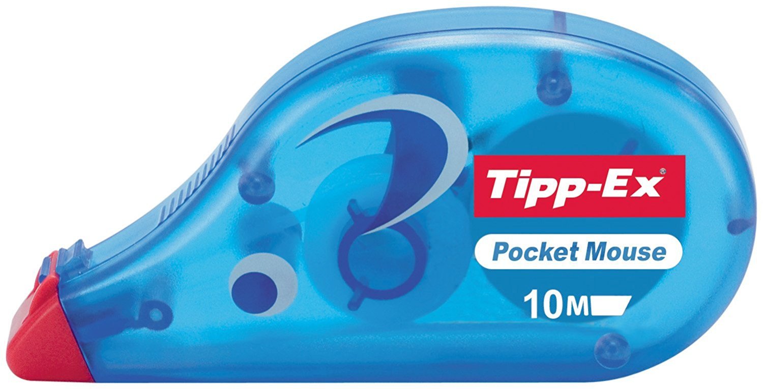 Tipp Ex 3X 10 m TIP 8207901 Correction Tape Pocket Mouse