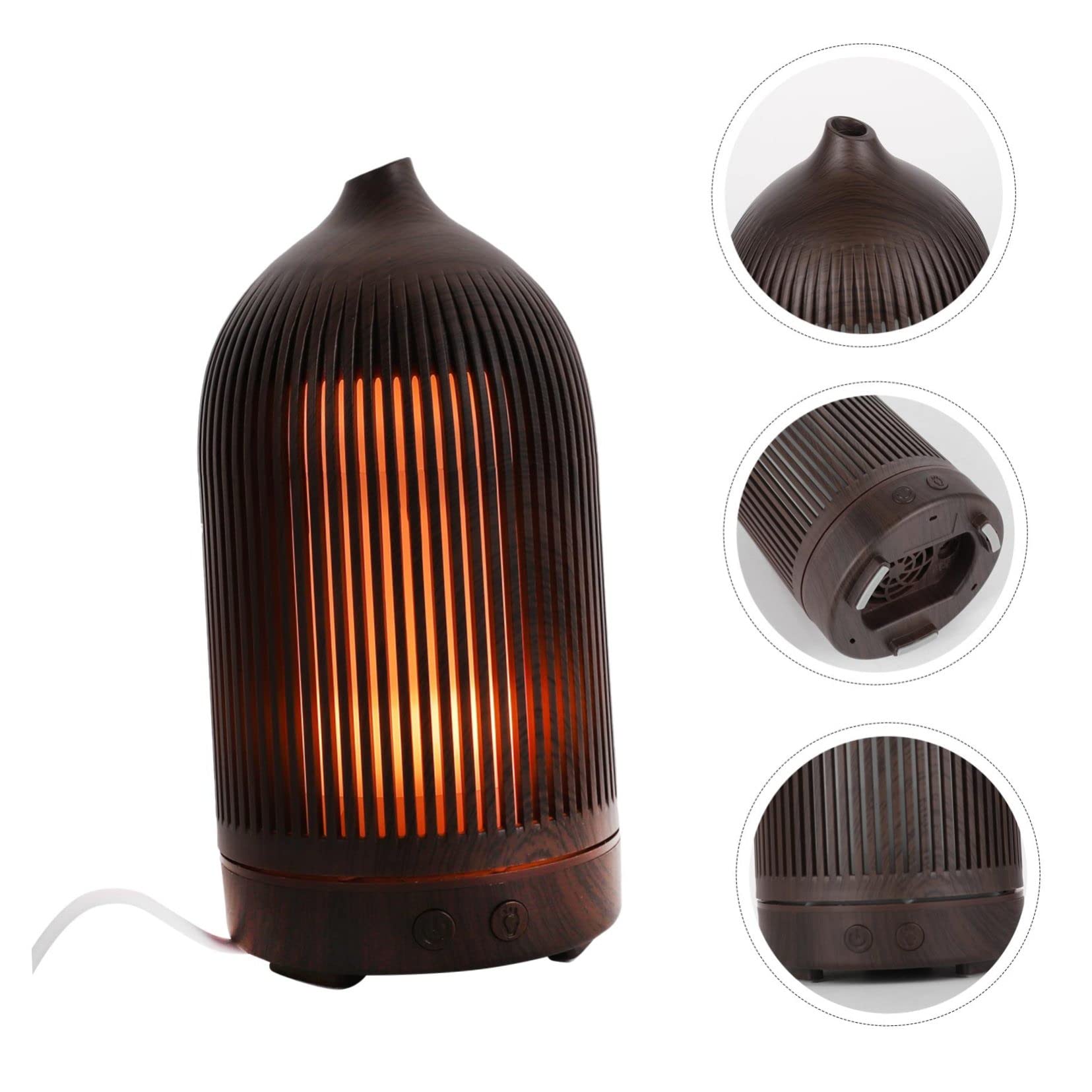 Difusor de Aromaterapia Doméstico 5 V Mini de Sobremesa Negro