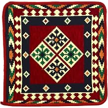 Dekoratif Otantik  ift Tarafl  Fermuarl  Kilim  ark K esi Minder K l f  40cmx41cm Mod6