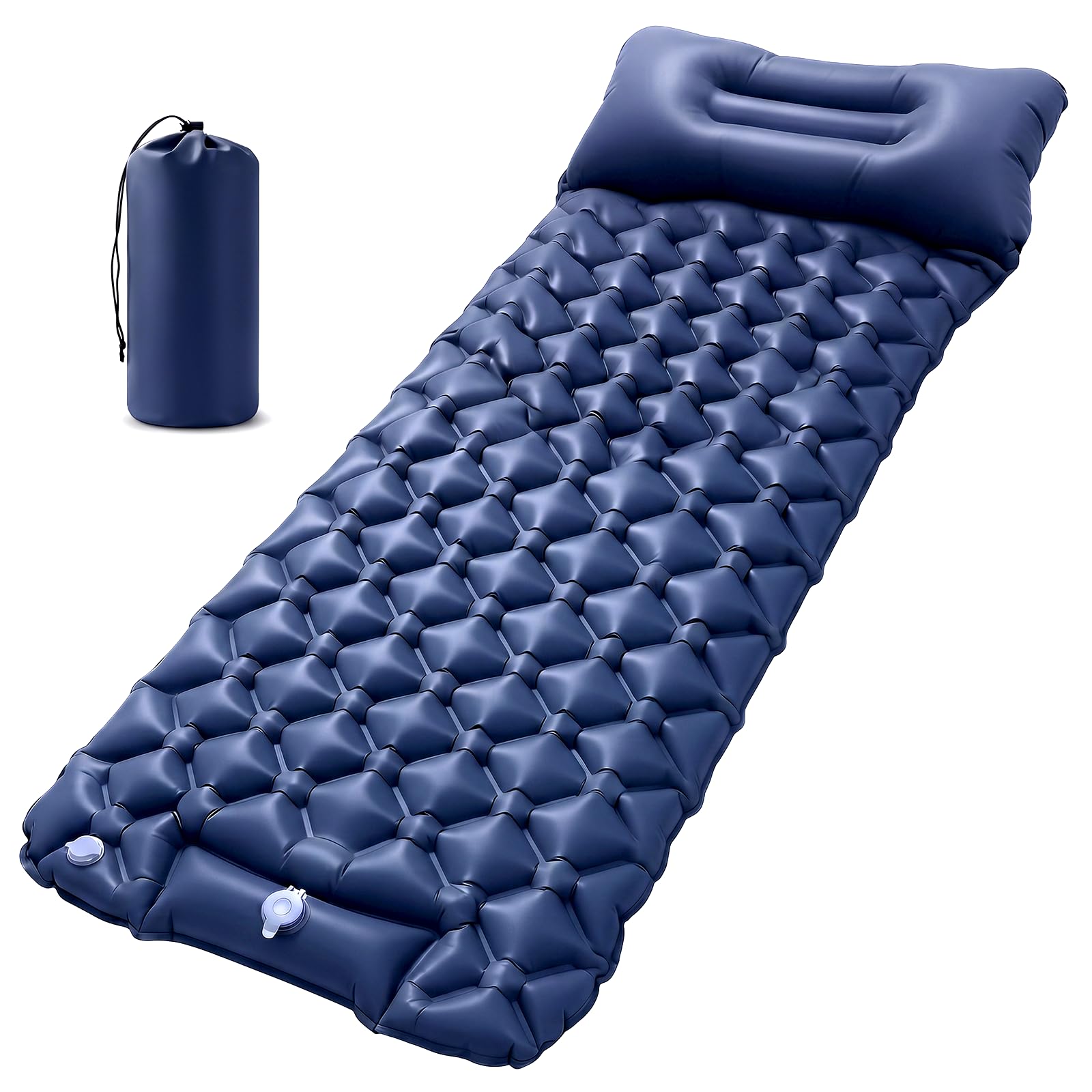 AMZBOSS 0.65kg portable Self Inflating Camping Sleeping Mat with Built