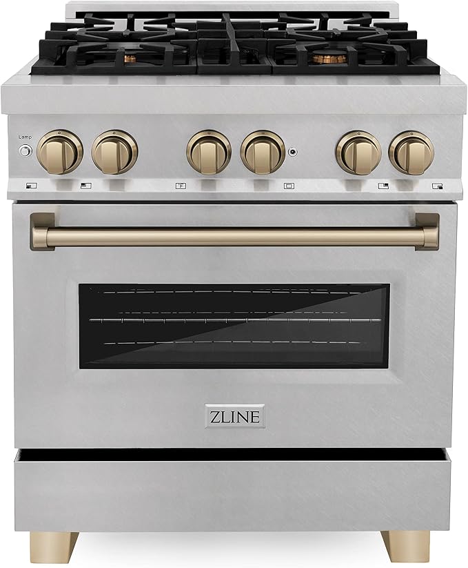 ZLINE Autograph Edition 30 in. 4.0 cu. ft. Legacy Dual