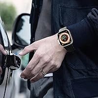 Vista 6 de WINGLE Correa compatible con Apple Watch Band Ultra 3/2/1 de 1.92 pulgadas, Series 11, 10, 1.81, 1.77, 1.73, 1.65 pulgadas, SE 3/2/1, Series 9, 8