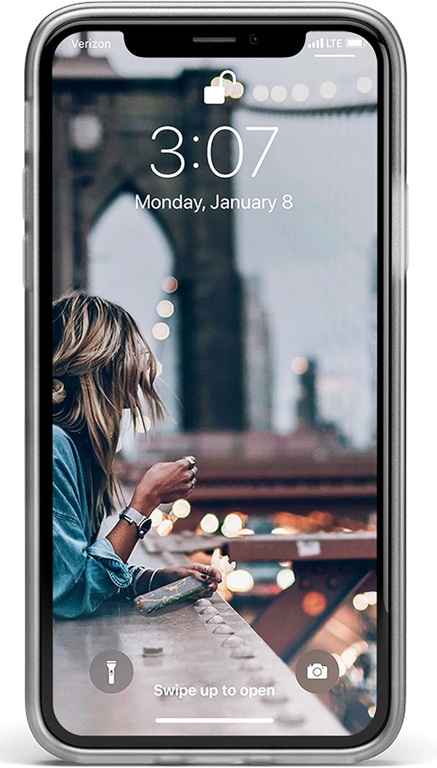 Casely iPhone X/XS Case | Ride The Wave | Pastel Rainbow Lined | Classic Ultra Slim Design