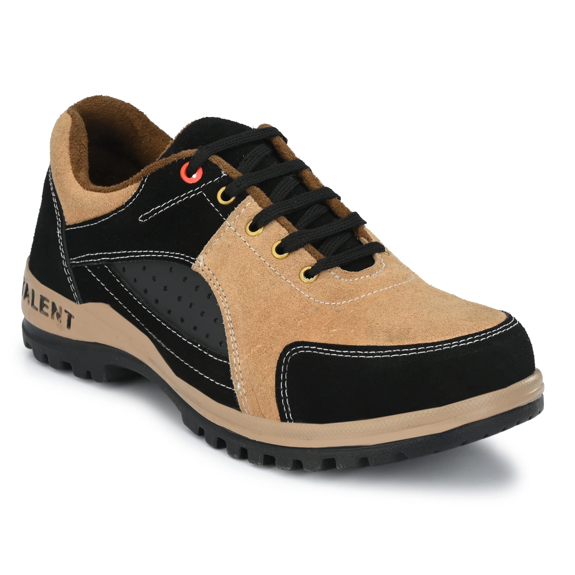 ARMADURO Tan/Black Suede Leather Safety Shoes for Men ADR1006 (Size 6 to 11) (Numeric_9) (B0B365HTHL) Amazon Price History, Amazon Price Tracker
