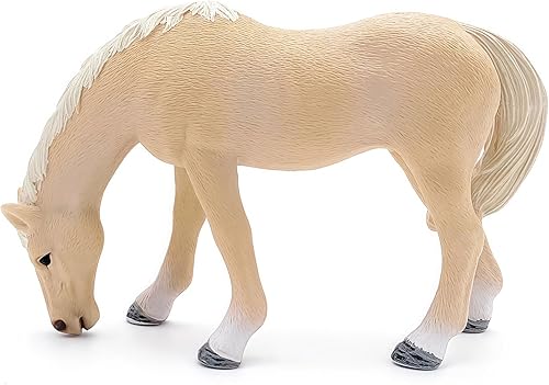 Juguete de caballo para niños y niños pequeños, figura de caballo de granja para decoración de pastel de cumpleaños, decoración de jardín, recuerdos