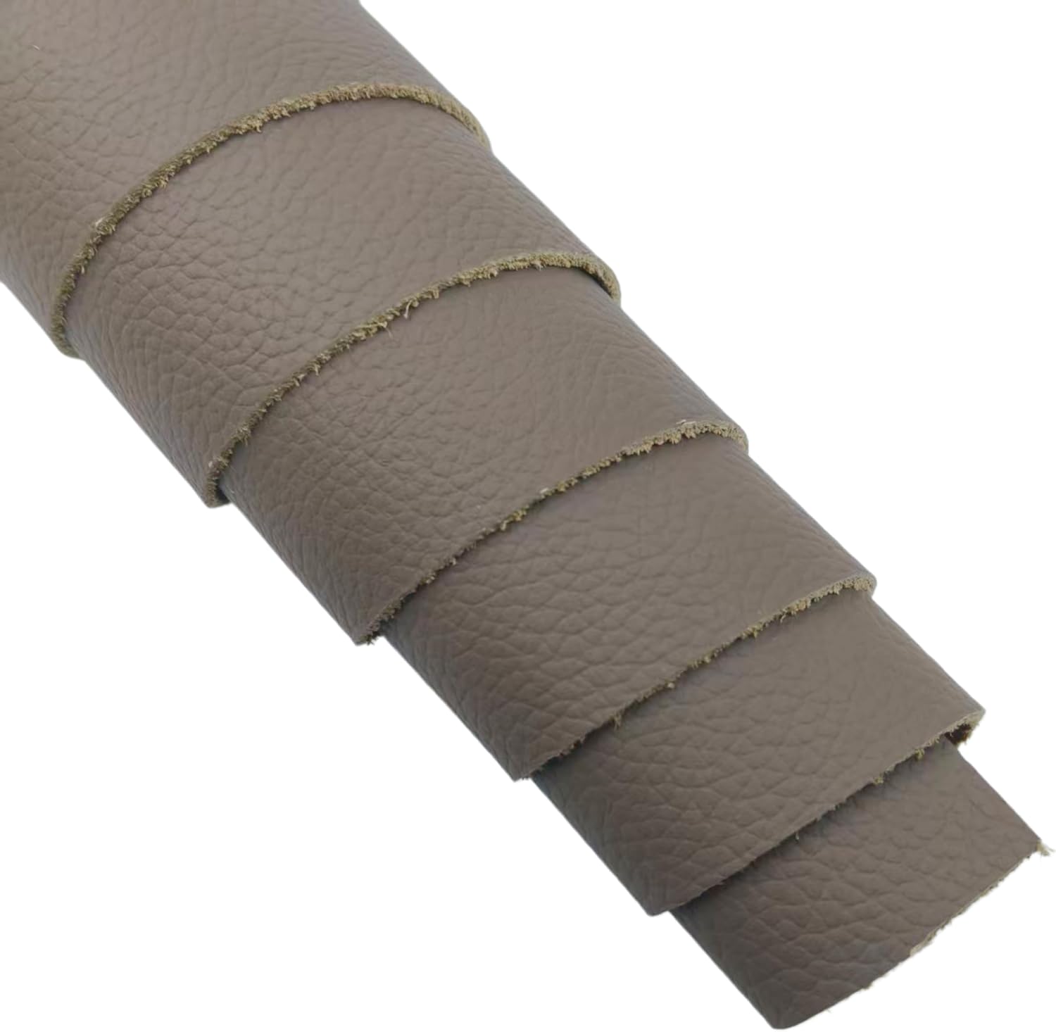 Genuine Leather Sheets, 1.1-1.5mm Thick Cowhide, Used for Handmade Crafts Such as Sofas, Furniture Soft Bags, and Wallets (Pure Black 12" x 24")