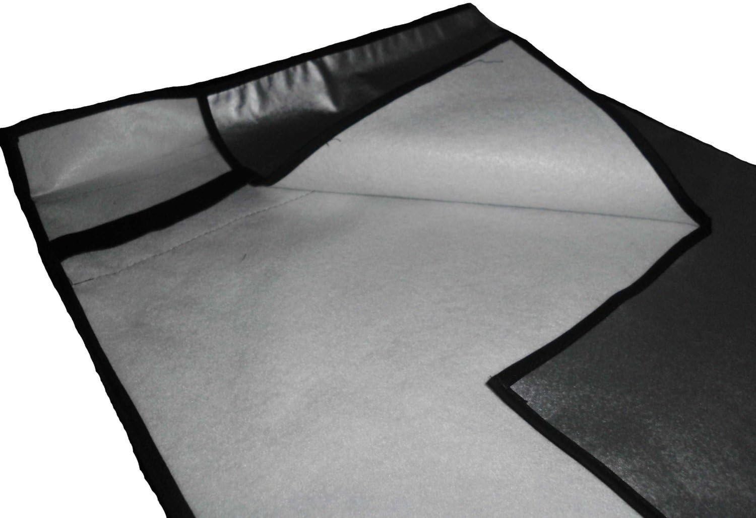 Viziflex Large Flat 46" Screen TV Vinyl Padded Dust Covers For Protection from Weather Elements