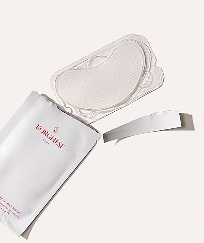 Miniatura 6 de Borghese Mascarillas restauradoras para ojos  Mascarillas nutritivas e iluminadoras para debajo de los ojos, 6 pares