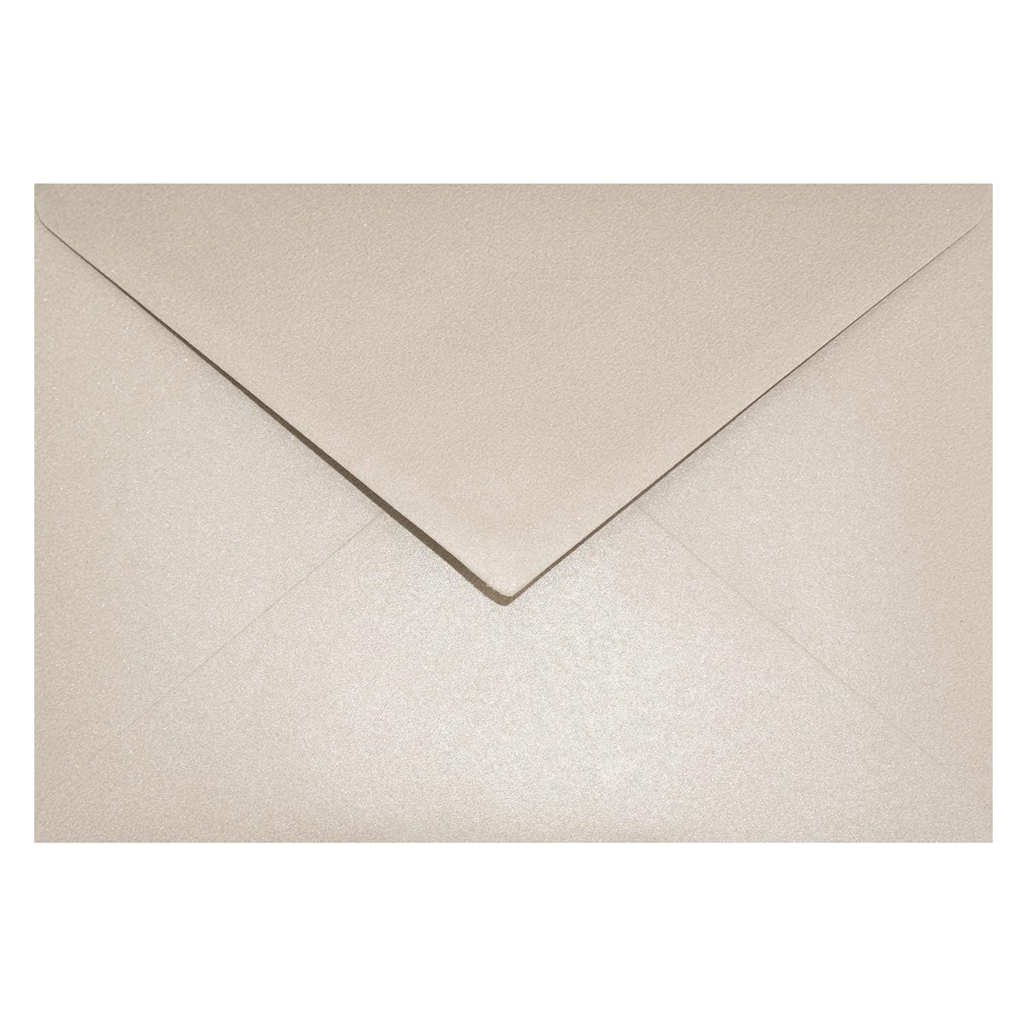 Netuno 25 Sand Pearl envelopes C6 114 x 162 mm 4.5 x 6.4 in 120gsm Aster Metallic Sand Pearlescent Invitation Envelope Shimmer envelopes for Wedding Invitations Greeting Cards Postcards Letters