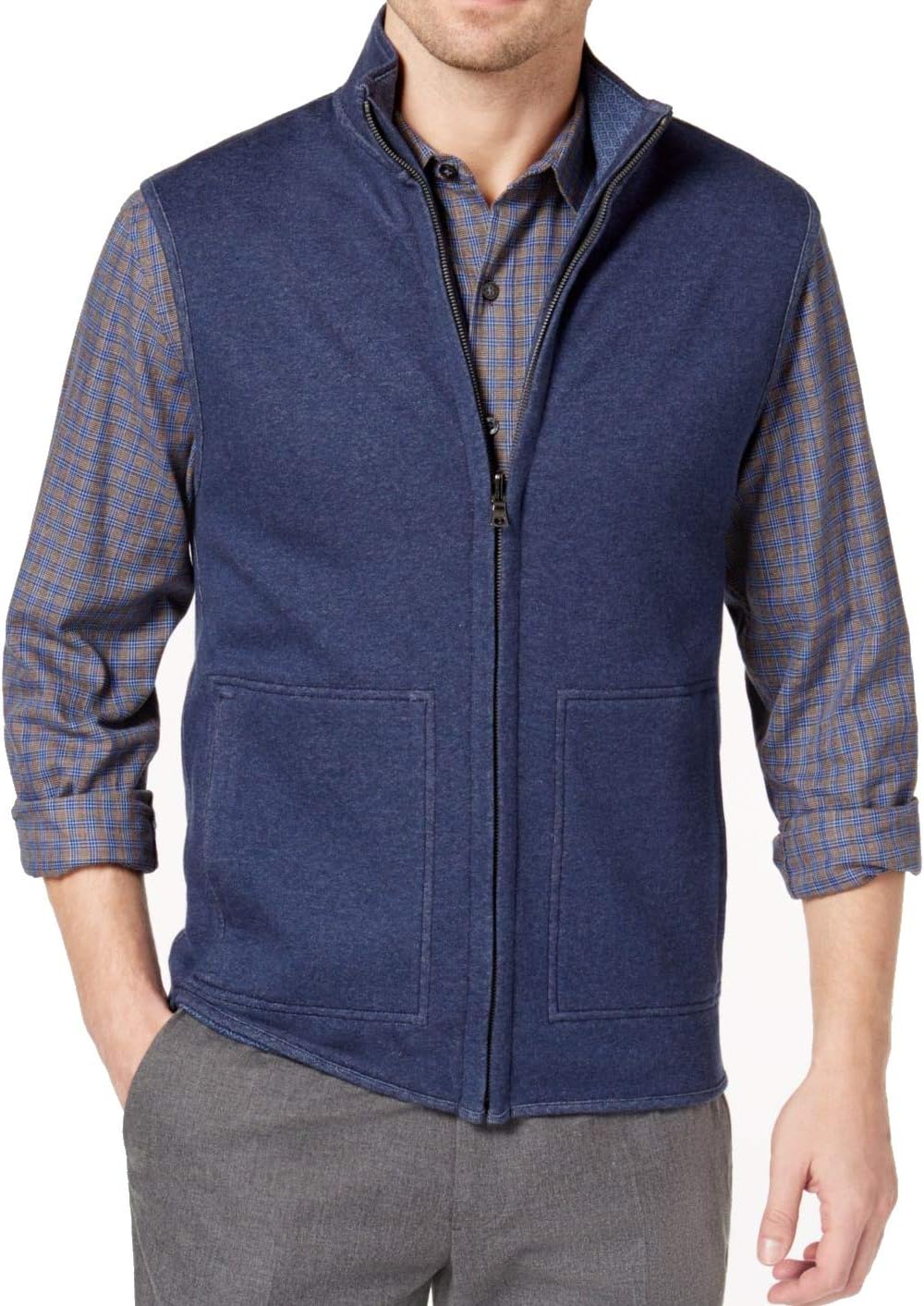 Tasso Elba Mens Layering Sweater Vest 