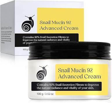 Snail 92 All in One Cream, Deep Hydration & Nourishment Repair Cream, Daily Facial Repair Deep Hydration Nourish the Skin Snail Mucin Face Moisturizing Repair Cream for All Skin Women Men 100ml