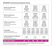 Vista 2 de SIGVARIS Pantimedias DYNAVEN Open Toe para mujer 30-40mmHg - Negro - Pequeño Largo