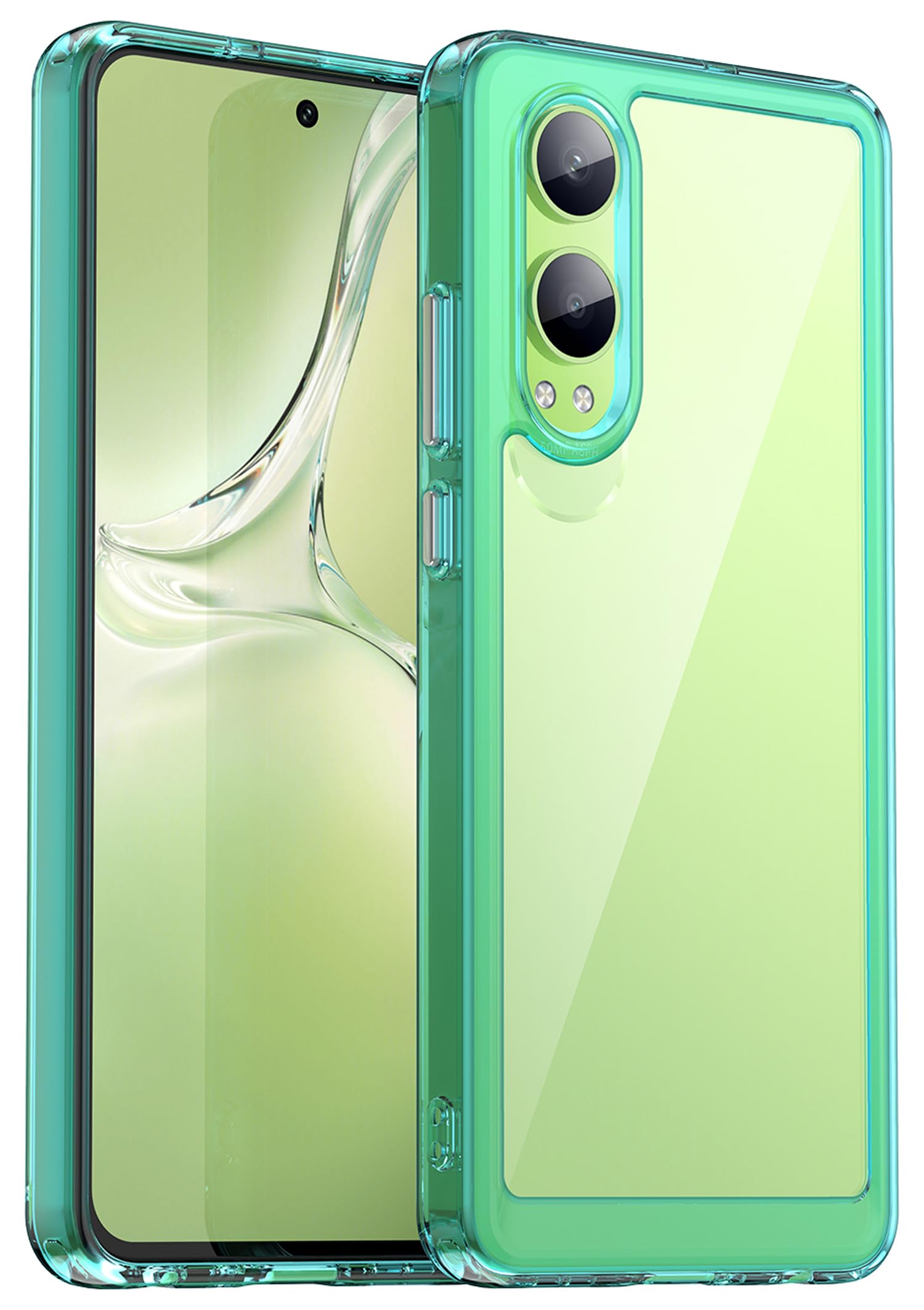 Kapa Unicorn Acrylic Clear Back Cover for OnePlus Nord CE 4 Lite | Slim Shockproof [Military Grade Protection] Hybrid Bumper Case (Blue Sides) (B0DFPXNJ1Y) Amazon Price History, Amazon Price Tracker