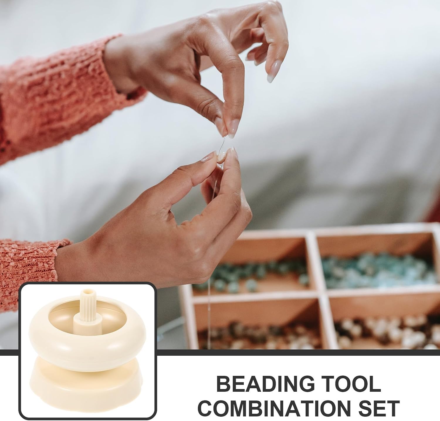 Mini Plastic Bead Spinner DIY for Jewelry Making and Crafting