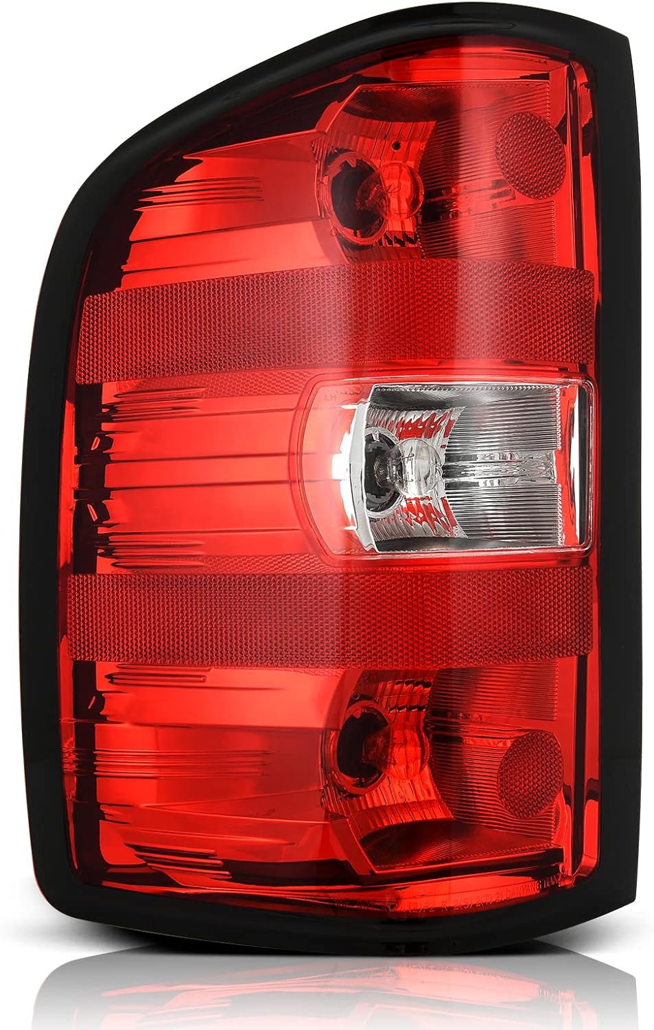AUTOSAVER88 Left Driver Side Rear Taillight Brake Lamp With Bulb Compatible with 2007-2013 Chevy Silverado 1500/2500HD/3500HD(Not Fits 2007 Classic Models),12-14 GMC Sierra 2500HD,07-14 Sierra 3500HD