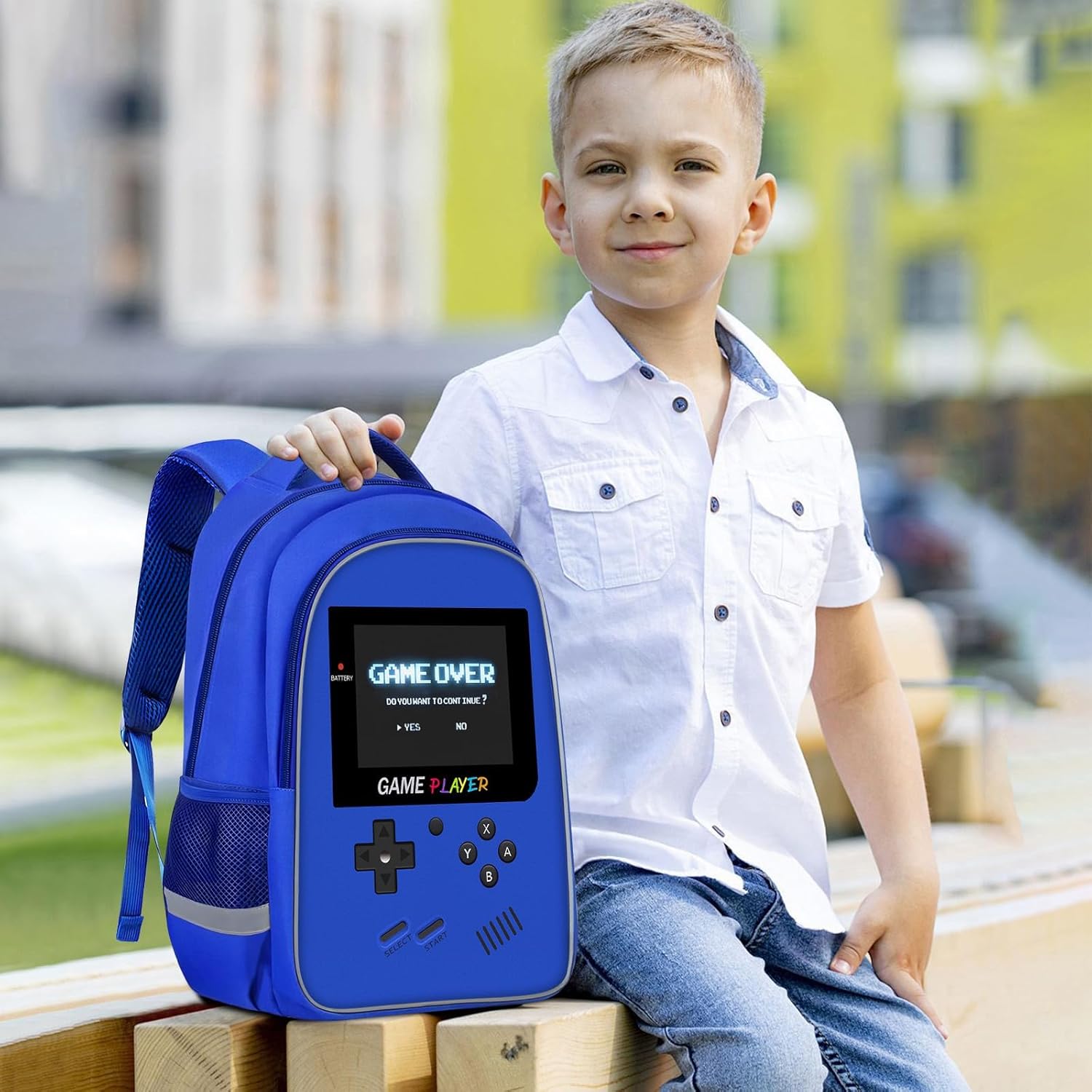 School Backpack For Boys - Gamer Boys Backpack For Kids Children Teens Elementary Middle School - Ages 6-18,17″ - Image 8