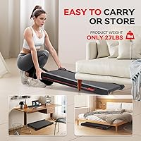 Vista 9 de Sperax Walking Treadmill Pad with APP, 3 in 1 Under Desk Treadmill, 400W Low Noise Walking Vibration Pad with Remote Control,Portable Treadmills for