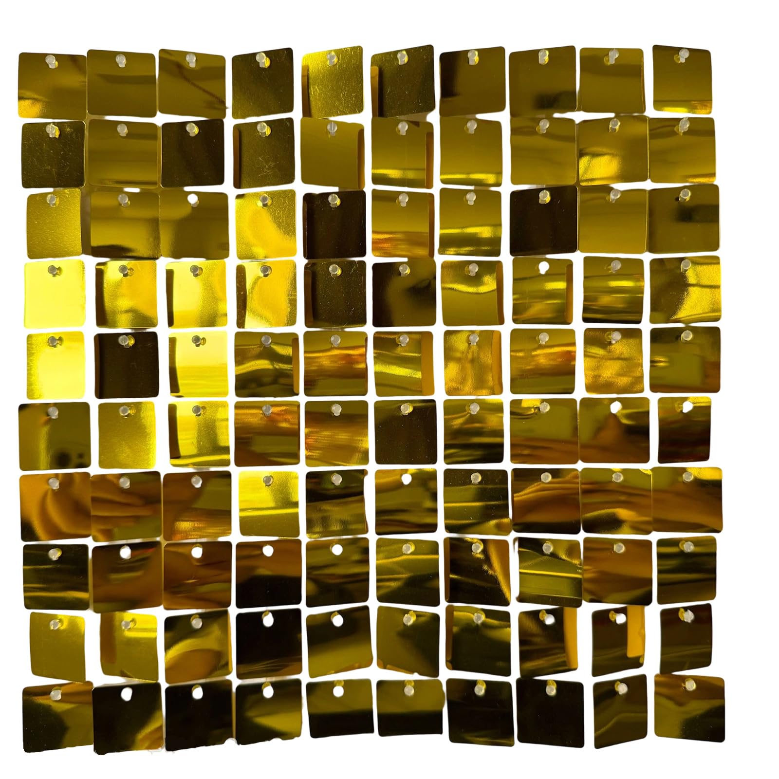 Snorvixre Dynamic Fluttering Celebration Wall Tiles 24PCS Highly Shining Reflective Panels Easy Setups Stage Background Decoration Glittering Panel