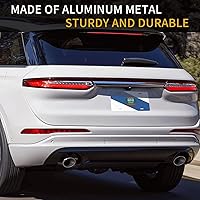 Vista 6 de Placa de matrícula de aluminio para automóvil de 6 x 12 pulgadas, placa frontal de metal novedosa, etiqueta frontal de automóvil, accesorios
