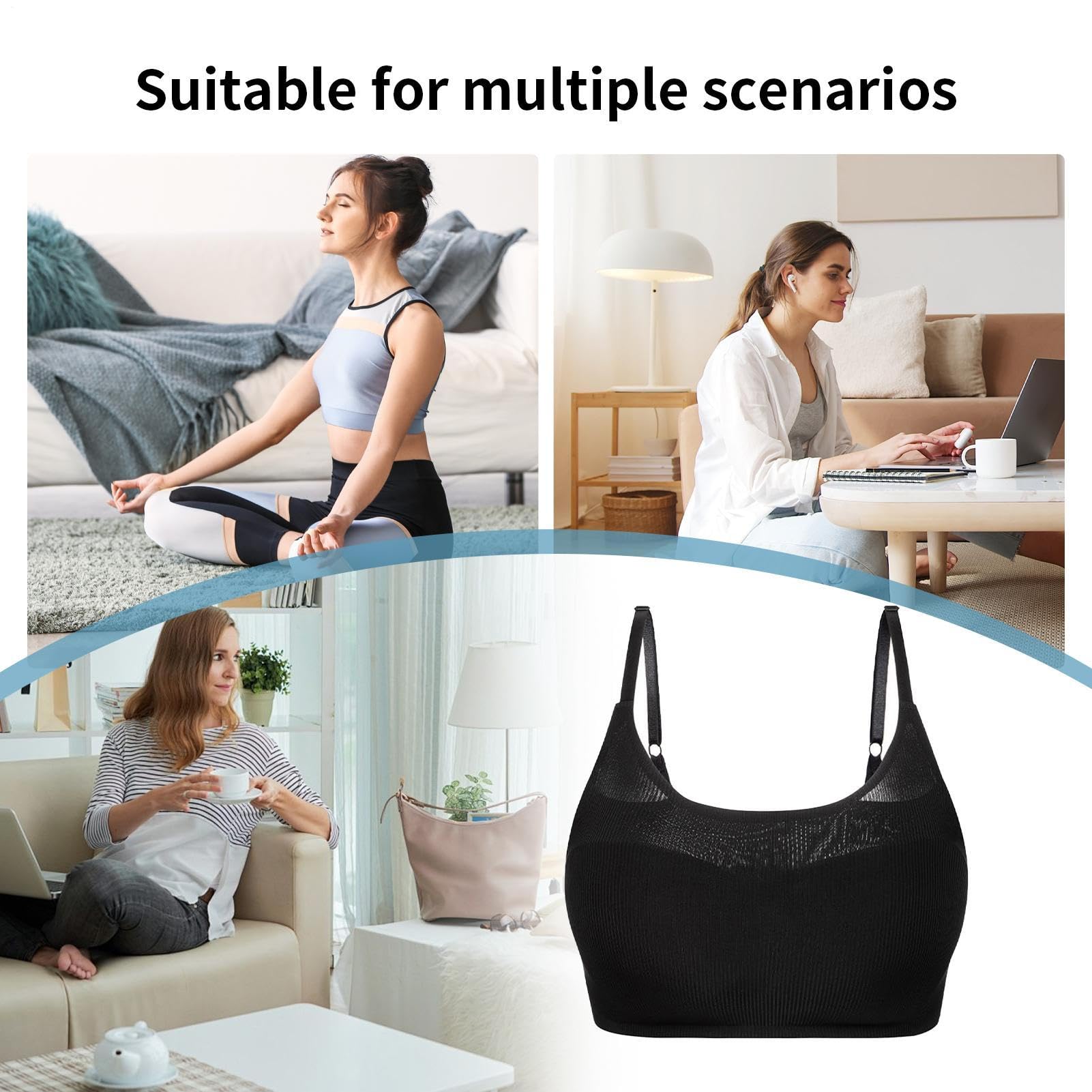 Masseur de sein – Coussin chauffant portable en silicone, système de vibration à 3 modes | Dispositif d'allaitement réutilisable, équipement de thérapie douce pour femmes, maternité, hôpital, soulagem