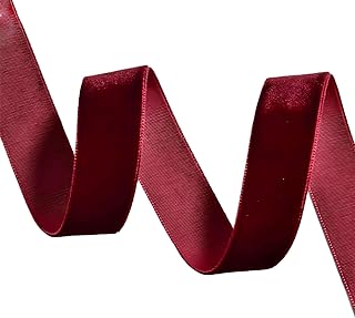 Burgundy Velvet Ribbon from Seller Foshird, Others are DEFECTIVE! - 1.5 ...