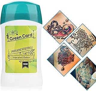 Tattoo Transfer Cream, 51g Long Lasting Transfer Soap Cosmetics Tattoo Supplies Accessories for Beginners Body Paint Stencil Primer…