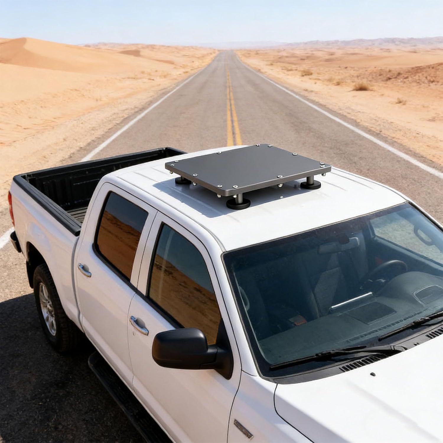 Aluminum Mount Holder Car Truck Roof Bracket with Cover Mounting Accessory Car