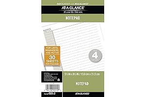 Day Runner Lined NotePad Pages, 87275 DAY-TIMER