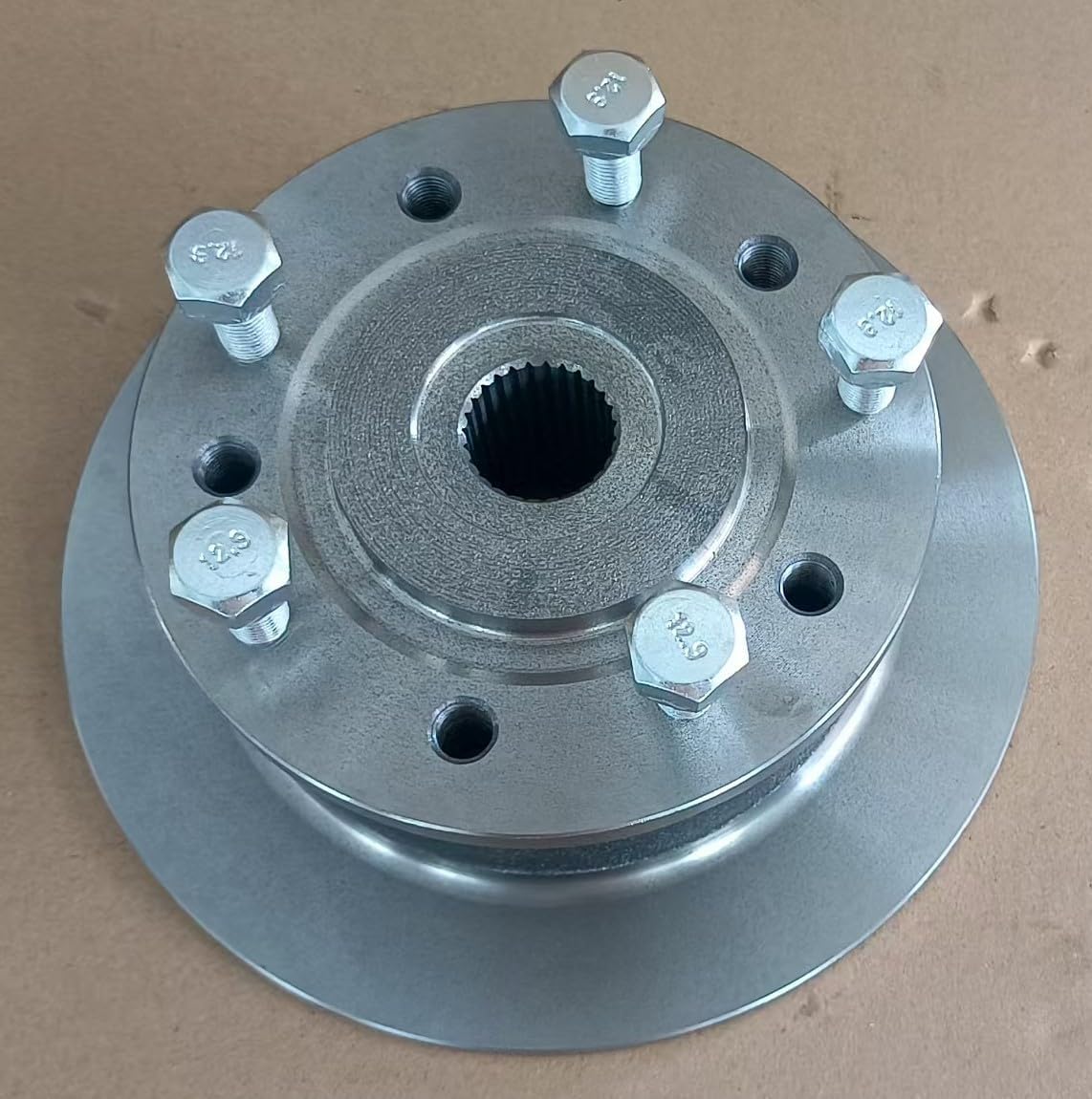 Wheel Hub Brake Rotor AM142949 M164365 with Bolts Compatible for John Deere XUV 620 625 825 835 850 855 865 Utility Vehicles