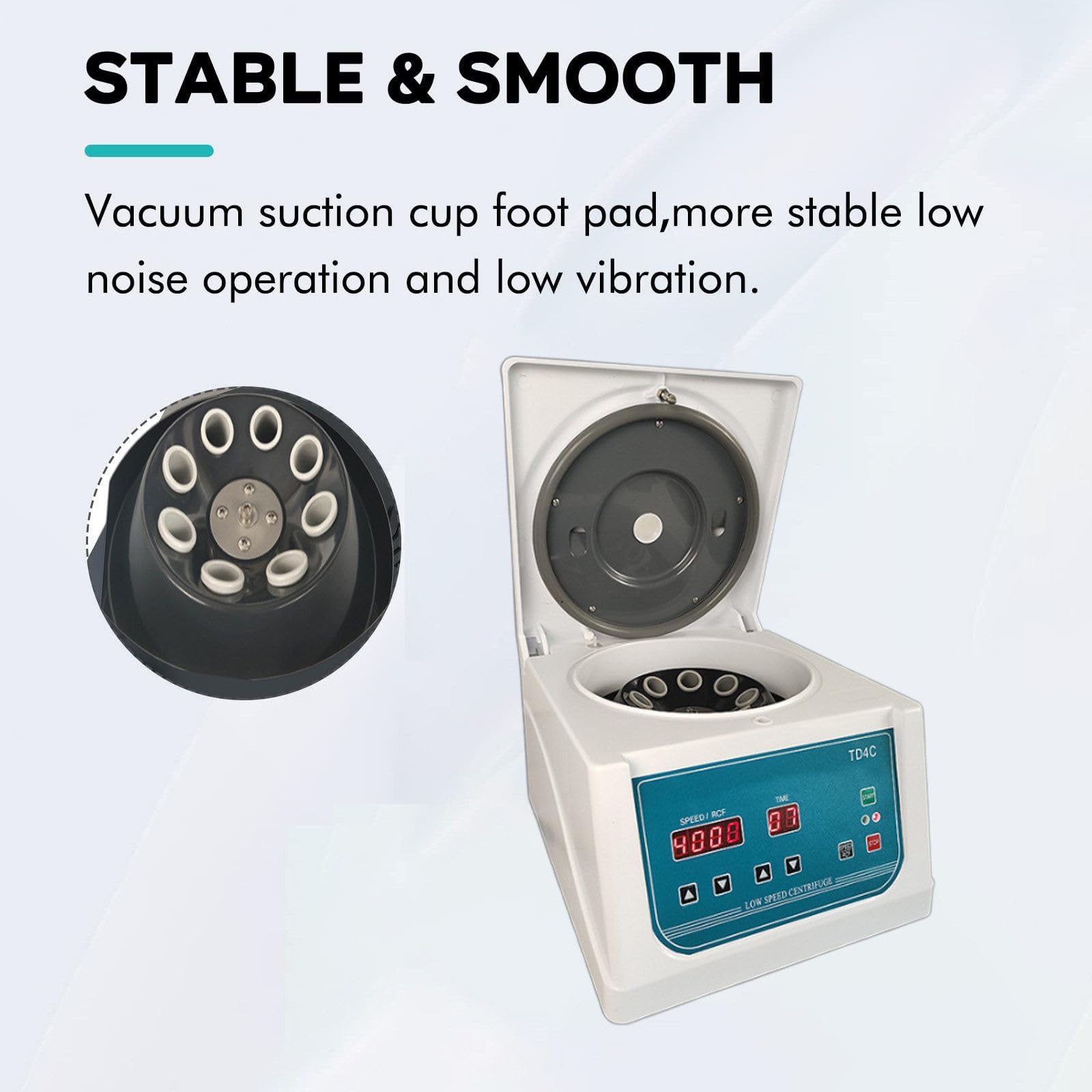 Mini centrífuga científica de 4000 RPM, centrífuga de Belleza y Laboratorio, centrífuga Digital de sobremesa, centrífuga de Laboratorio para Sangre, suero, Plasma y Grasa