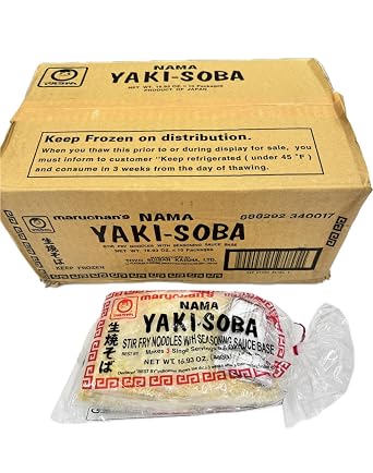 Frozen Yaki Soba Stir Fry Noodles 10 packages 16.93oz /Case