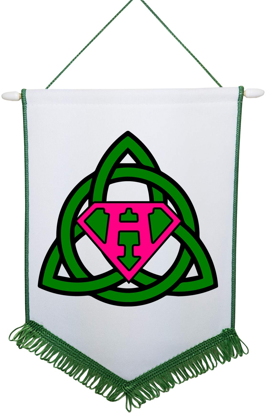Personalised pennant (Green (10 x 15cm))