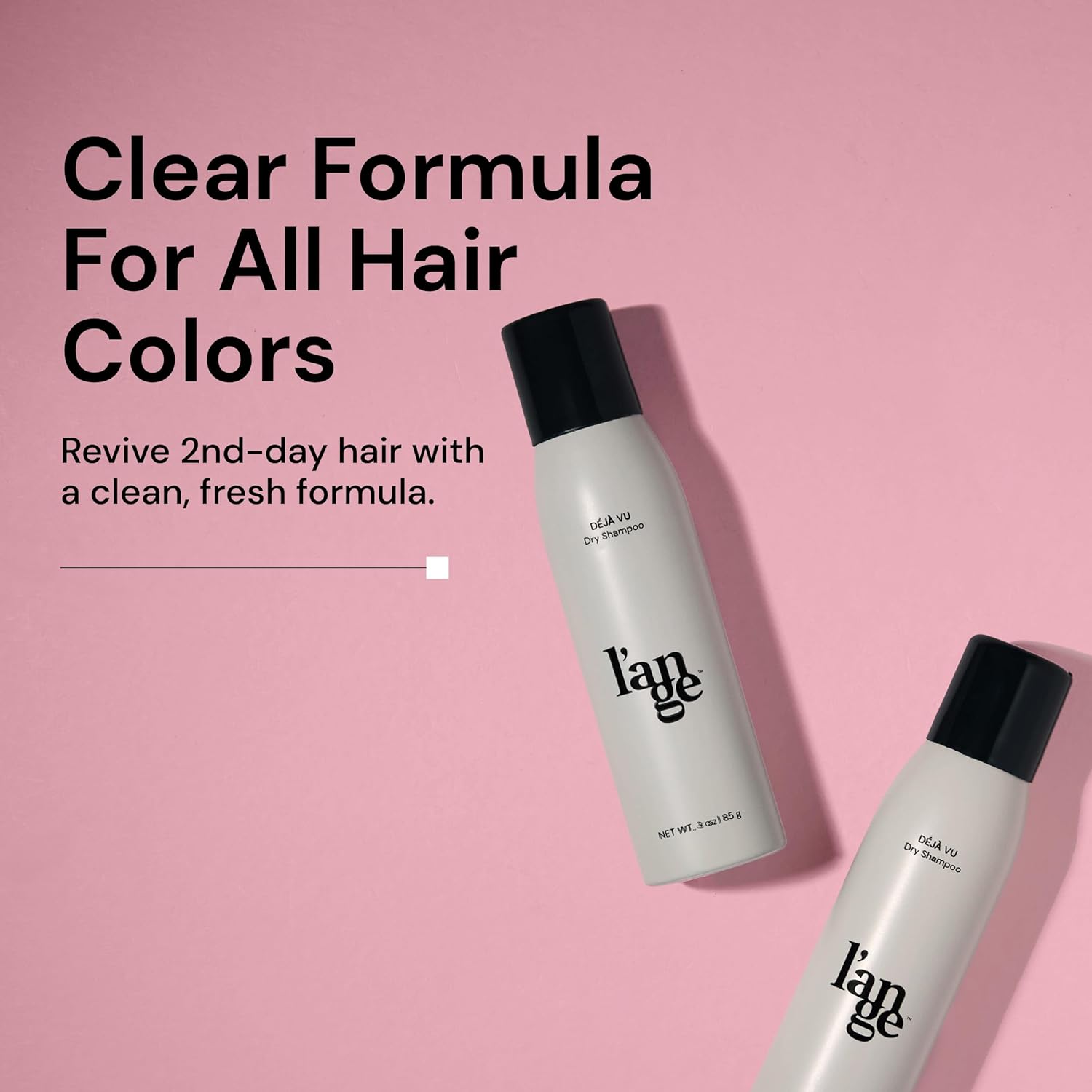 L'ANGE HAIR Deja Vu Dry Shampoo for Women - Ideal for All Hair Types, Light Oil Absorption, Restores Volume & Body, Clean Fresh Scent, Easy to Blend, Texture Shampoo for Women, Sulfate & Paraben Free - Image 2