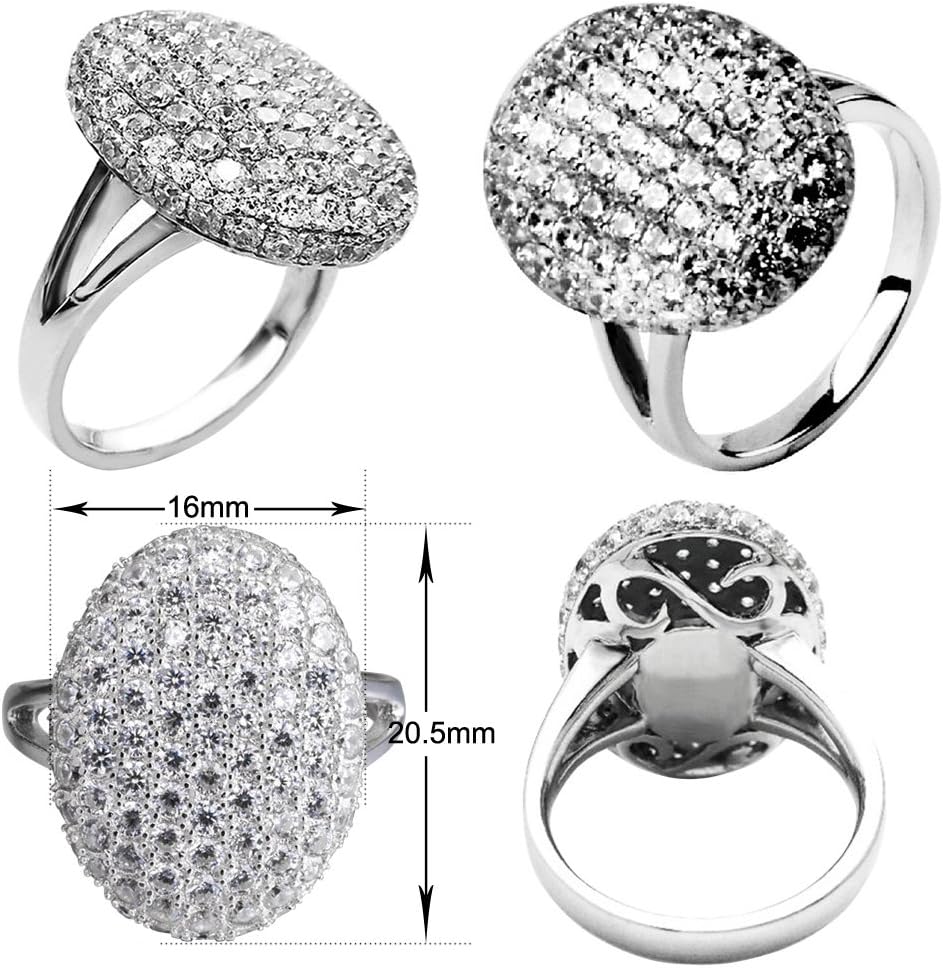 ZZoo 925 The Twilight Cubic Zirconia Ring Saga New Moon Breaking Dawn Crystal Bridal Engagement Wedding Party Anniversary Jewelry