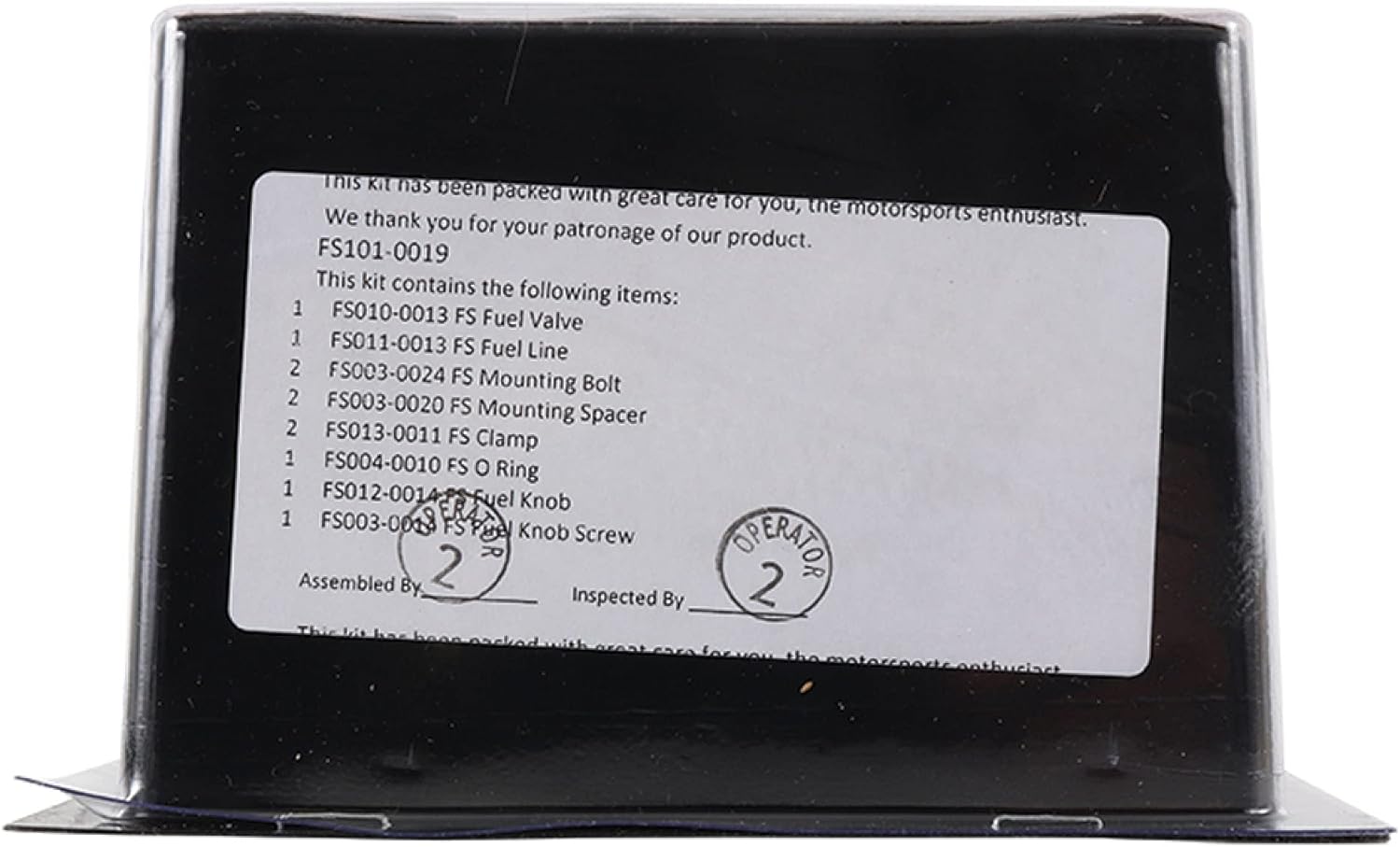 FS101-0019 Fuel Valve Kit Compatible with/Replacement for Honda Fs101-0019