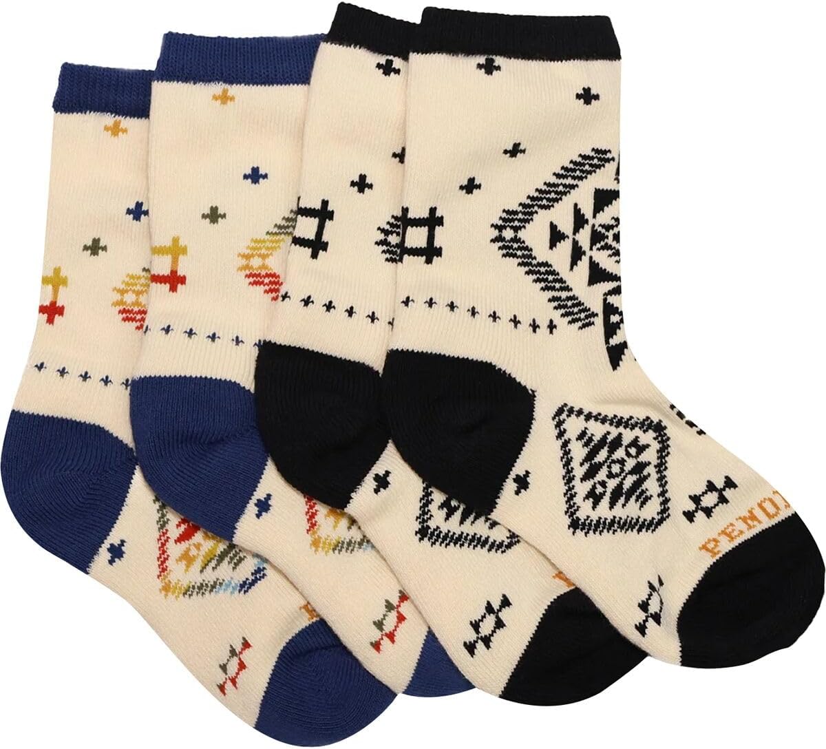 Pendleton Kids Wild Blooms 2-Pack Socks | Gift Box | Youth Cotton Crew Socks