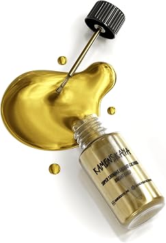 KAMENSKAYA Bright Gold Leaf Paint, Liquid Gilding Paint, 0.68 fl oz