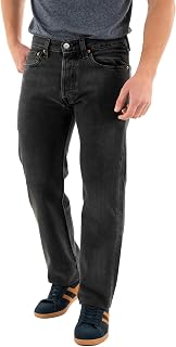 Levi's Herren Jeanshose 501 Original mit Knopfleiste, Straight Fit