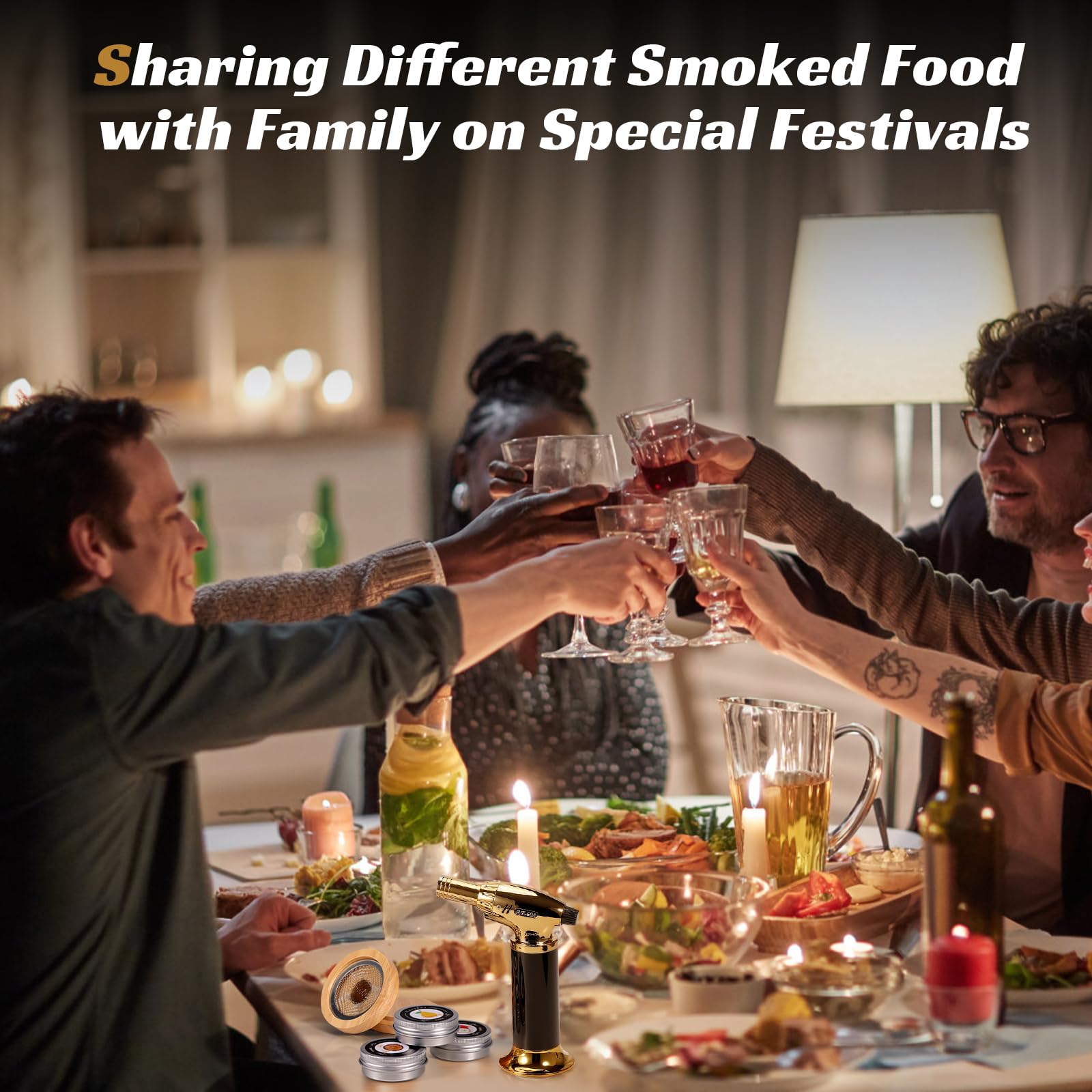 Snapklik.com : Dickton Cocktail Smoker Kit