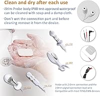 Vista 6 de iStim Sonda médica para la estimulación muscular eléctrica del piso pélvico, alivio de la incontinencia, compatible con la máquina de incontinencia