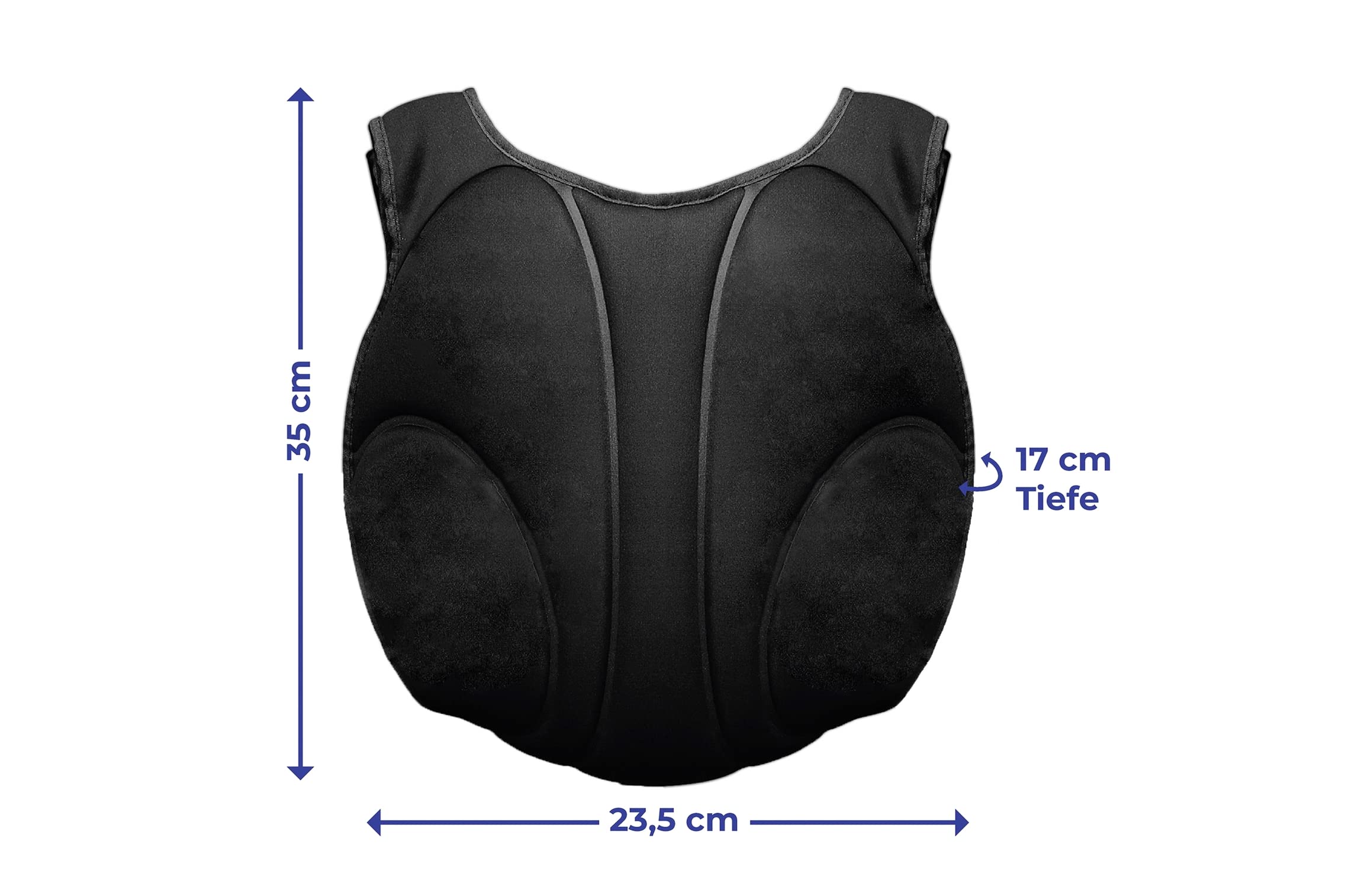 Maximex Massaggiatore per Schiena e Collo, 4 funzioni, plastica (ABS), 23,5 x 35 x 17 cm, Antracite